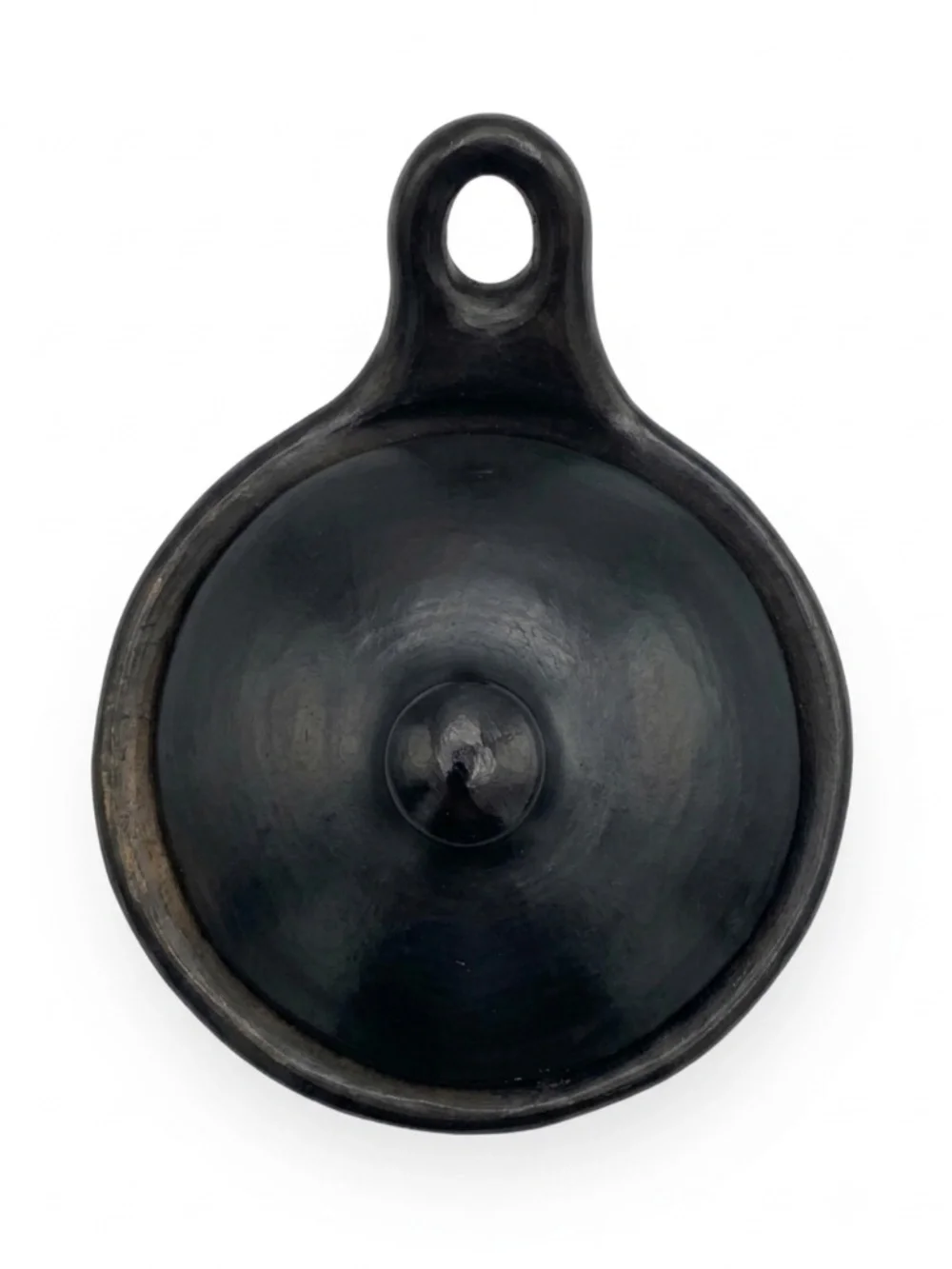 Vintage Mini Barro Negro - Artisan Clay Cooking Pot with Lid
